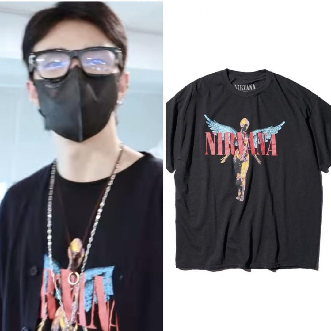 

[USED] Nirvana Angelic T-shirt Black