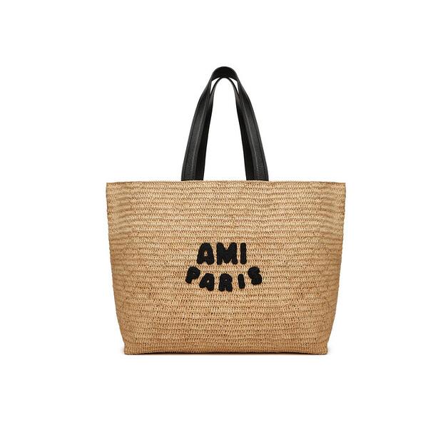 Сумочка AMI PARIS ULL033.AW0077 бежевый