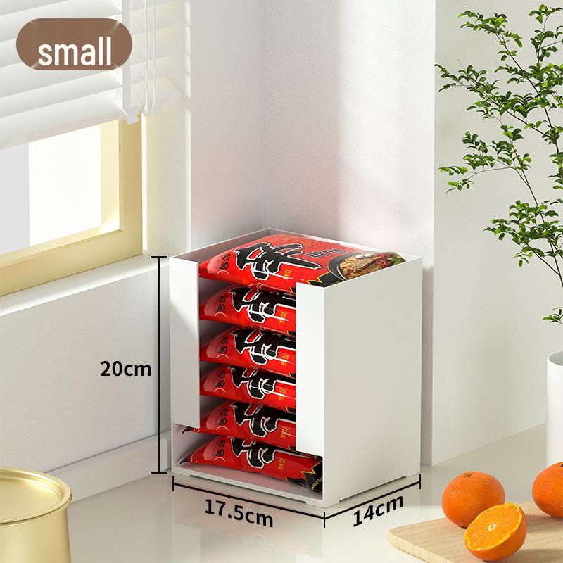 Прямоугольный органайзер для лапши и снеков для кухни и рабочего стола