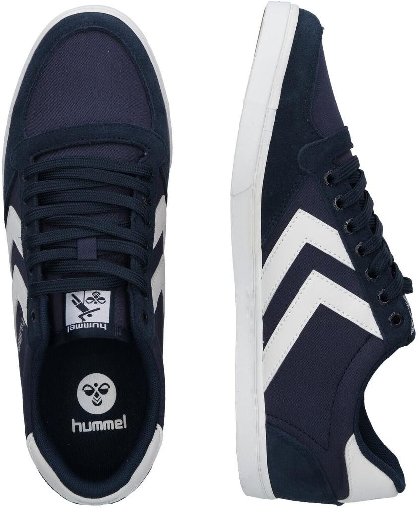 Hummel Slimmer Stadil Low Canvas кроссовки платье синий/белый