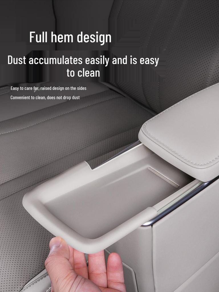 Silicone Anti-slip Dustproof Pad for Xpeng X9 Armrest Wireless Charging