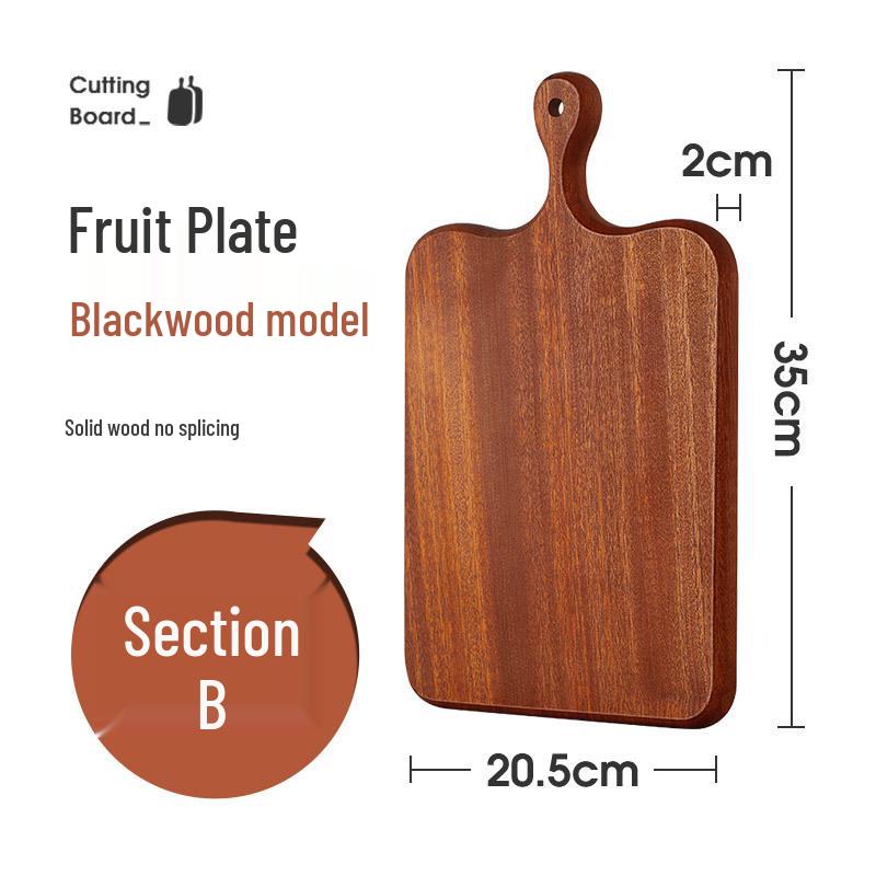 Nordic Style Wutong Wood Cutting & Bread Board Irregular Shape