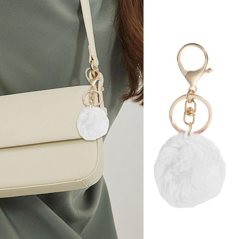 Reusable Ball Keyring Accessory In Assorted Colors Keychain Decorations For Personalized Bag Charm And Gifts