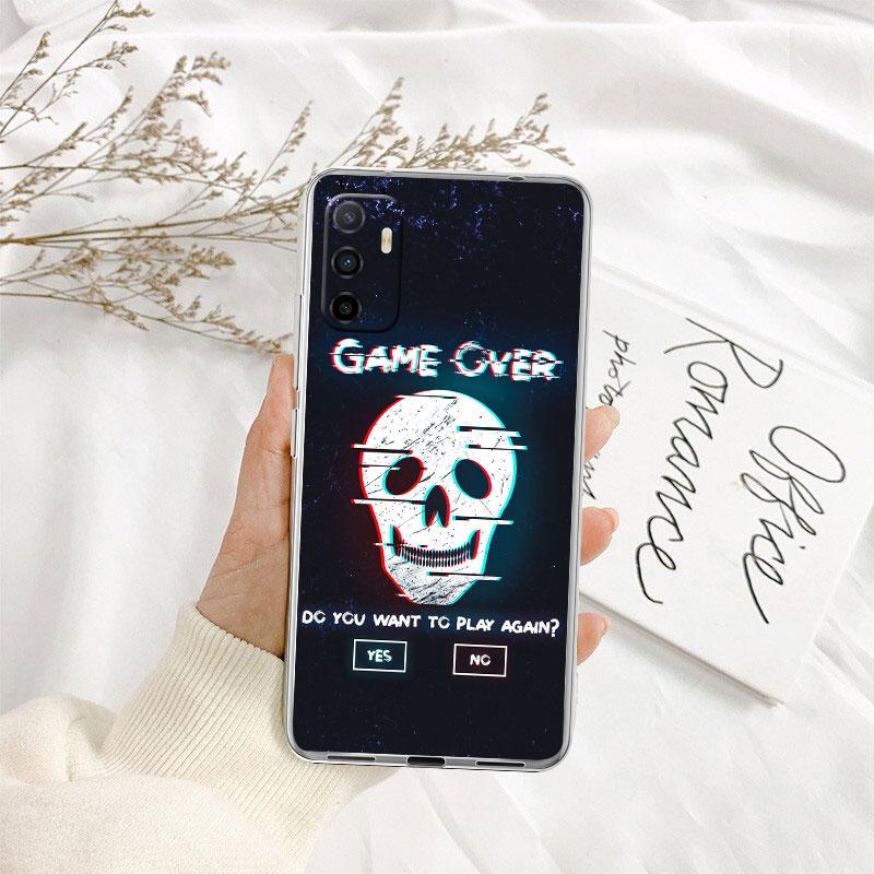 IK33 Game Over Phone Case for Motorola Moto E13 E15 E20 E22 E22I E22S E30 E32 E40 E7 E7I G Plus Power Play Stylus G22 G14
