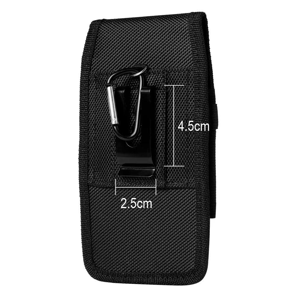 Vertical Waist Pouch Phone Case With Belt Loop Mobile Phone Waist Bag  Sports Tool