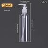 Empty Plastic Shampoo Lotion Pump Bottle Food Grade Safe Leakproof Dispenser for Home Bathroom Travel Use