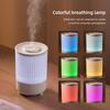 2025 New Rainbow Aromatherapy Humidifier Desktop Air Humidifier for Home Office Car USB Flame Mini Humidifier