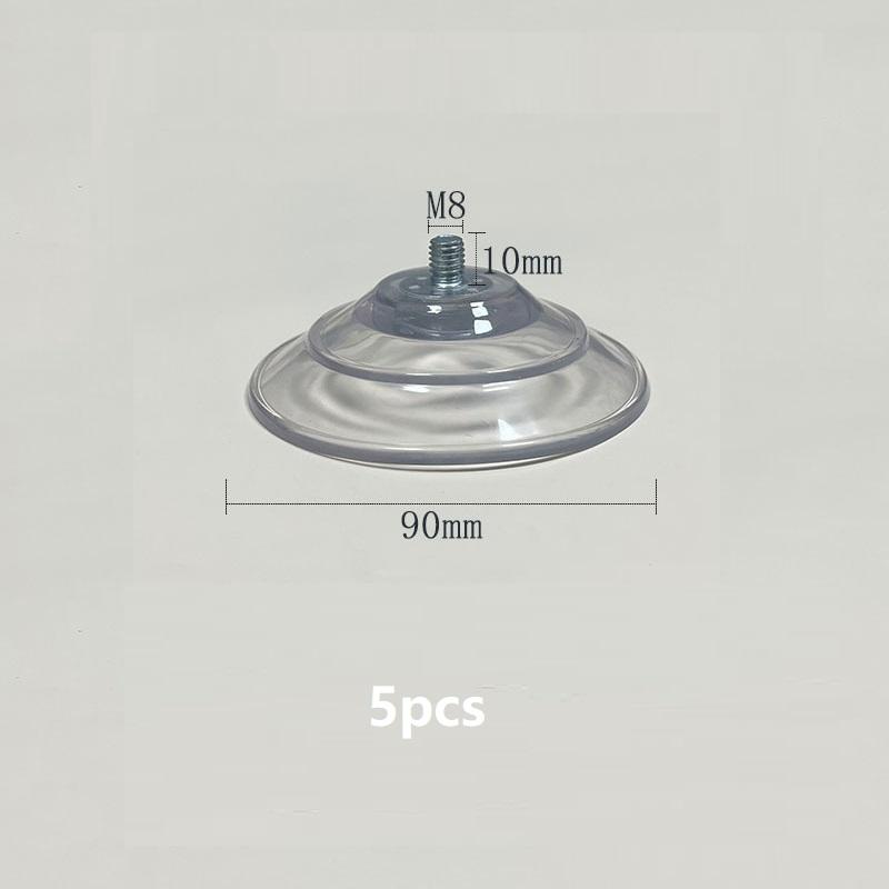 

Улучшенная большая присоска с винтами 3,54 /90 мм Присоски 5 шт. Присоска с винтом M8 Очень сильный клейкий держатель с присоской