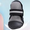 4 pcs/set Breathable Pet Shoe Cover Soft Sole Dog Walking Boots Dog Mesh Shoes  Running Activities