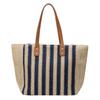Large capacity straw bag women's 204 summer new fashion woven shoulder tote bag versatile portable beach bag