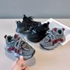 Girls' sneakers2026New Autumn Boys' Leather Casual Dad Shoes for Older Children and Students with Soft Soles for Running