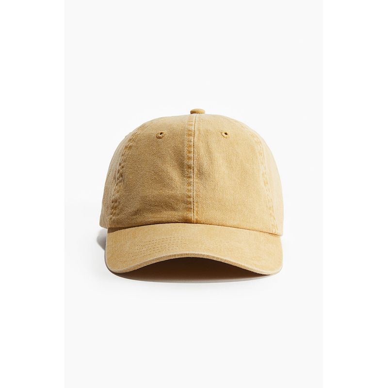 

HM Мужская шляпа 2025 Лето Новая кепка из хлопка-чинос 1256130 Yellow M (56-58 cm)