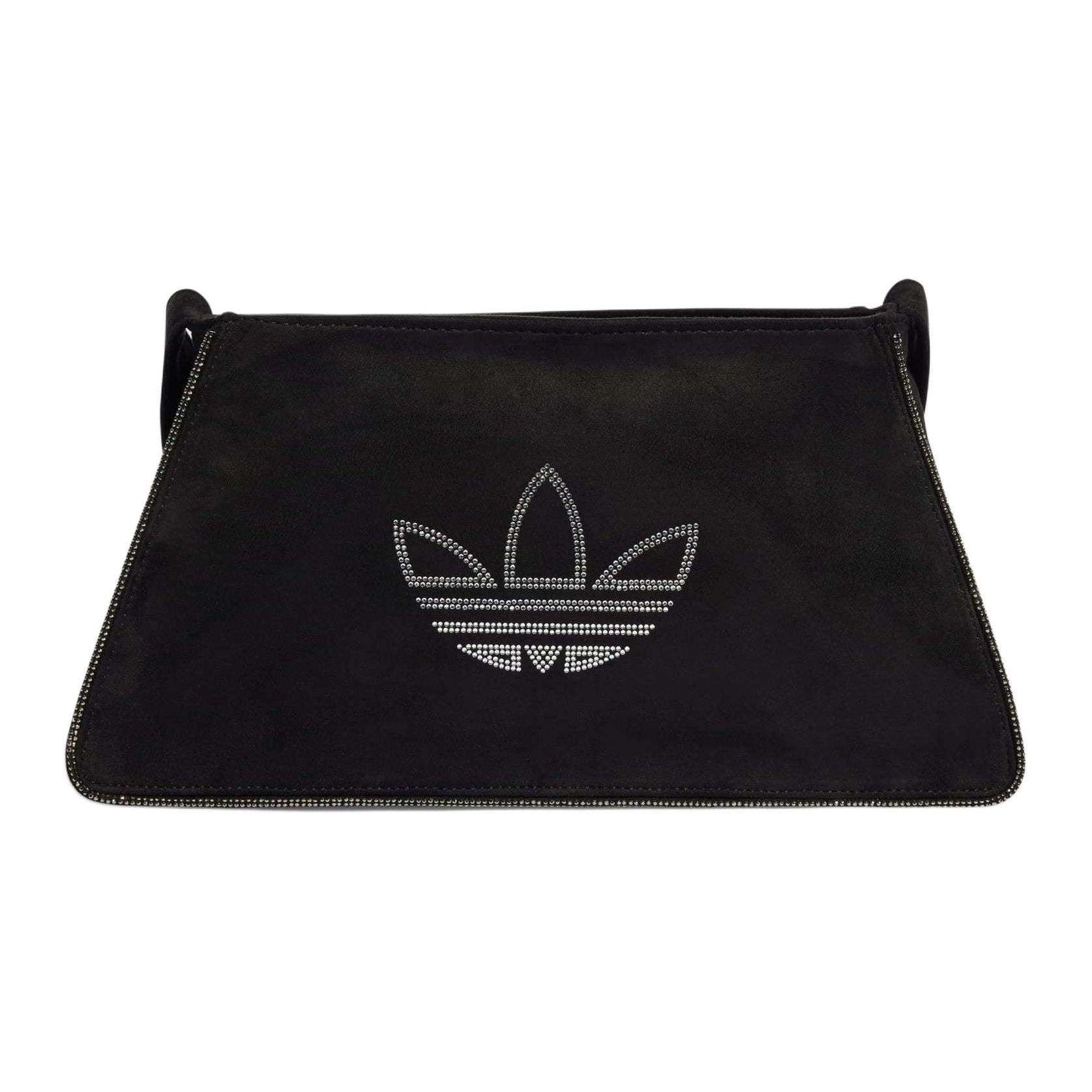 

Adidas Originals Trefoil Спортивная Повседневная Сумка-тоут на молнии Сумка через плечо Женские Сумки Черный IT7375 Black