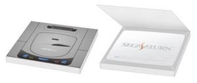 Größe Sega Saturn Notizblock 1/4