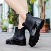 Short Rain Shoes, Women Wear Non-slip Water Shoes To Keep Warm, Student Rubber Shoes, Rain Boots Are Fashionable