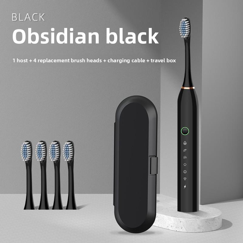 Electric Toothbrush Adult Bright White Automatic Charging Waterproof Sonic Soft Bristle Brush Men and Women Couple Children Set Toothbrush