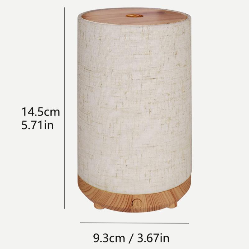 Ultrasonic Aroma Humidifier: Silent Bedroom Essential Oil Diffuser with Large Mist