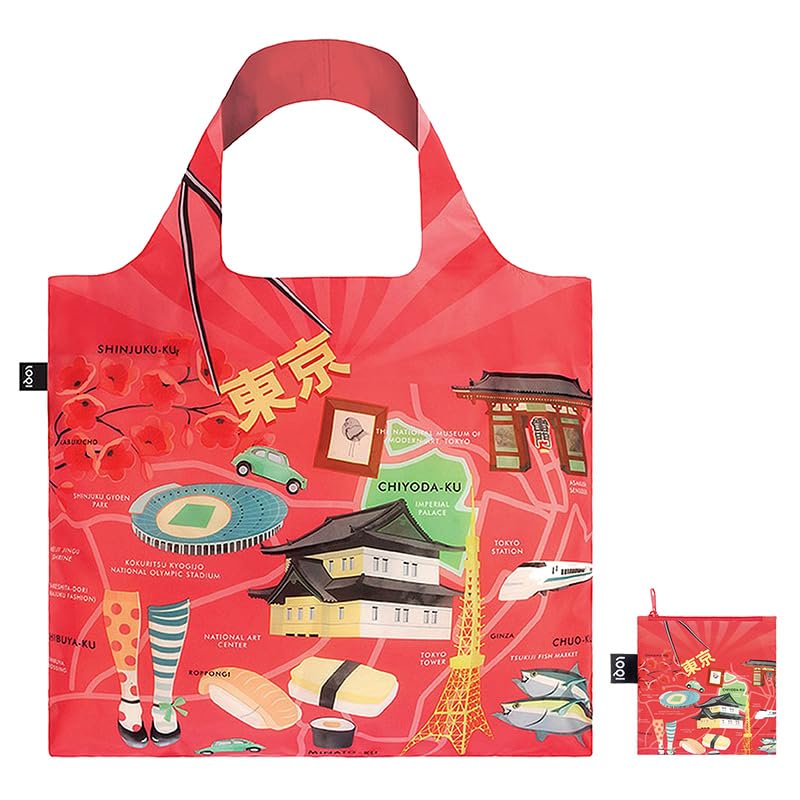 LOQI Tote Bag URBAN Tokyo Recycled Bag (Lowkey) / / UR.TO.R