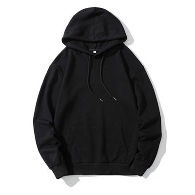 New Solid Color Men's Fashion Autumn and Winter Sweater Casual Hoodie Hooded Sweatshirt