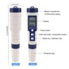 A25F-Five-In-One Water Quality Detector Test Pen EZ9909PH For PH, Salinity, Temperature, TDS, And EC
