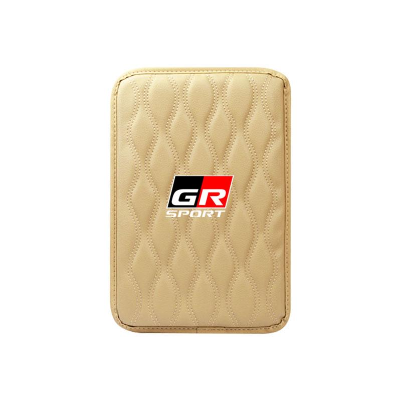 Leather Auto Armrest Pads Protective Waterproof Hand Cushion Styling for Toyota Trd Camry Prius Prado Corolla Prius Yaris Hilux CHR Camry Auris Vios