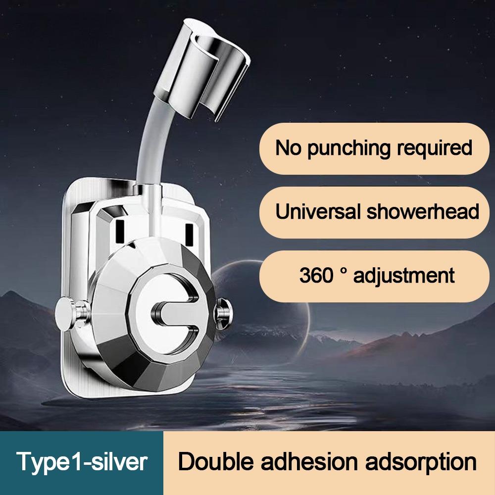 Cu Cârlige Suport Cap de Duș Autoadeziv Bază Fixă Pulverizator Accesorii Baie