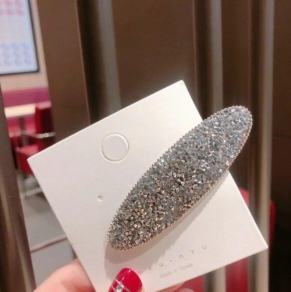 

Женская элегантная заколка для волос со стразами, повязка для волос, расческа, шпилька-бобби