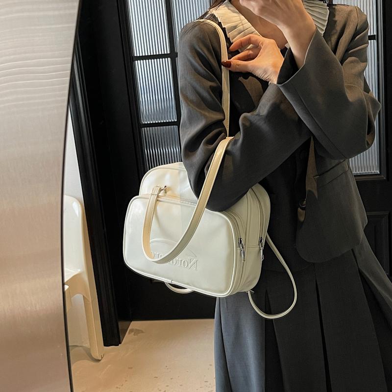 Women's College Backpack PU Multifunctional Shoulder Bag