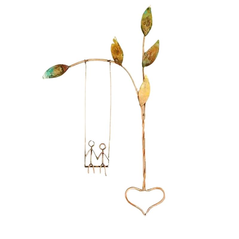 

M-Modern-Swing Decorations Metal Wall Arts, Metal Wall Decor, Wall Decor Living Room, Exquisite Wall Sculptures Home Decor Easy
