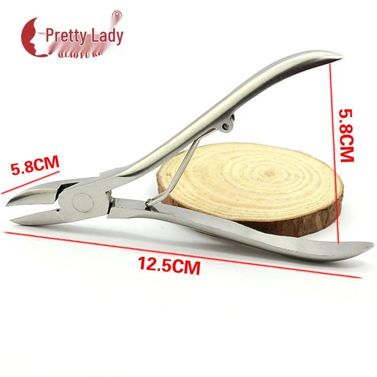 Stainless Steel Pedicure and Manicure Nail Clipper with Dead Skin Pliers for Ingrown Toenails