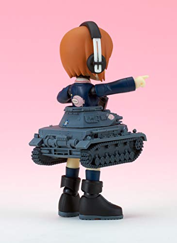 Mameshiki Girls & Panzer Series Mameshiki Nishizumi Miho Total Height Approximately 100mm PVC/ABS Painted Movable Figure