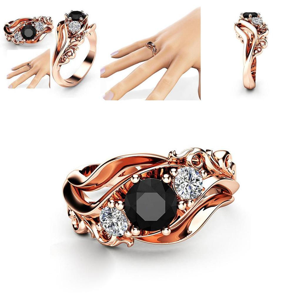 Luxury Ring Wedding Promise Ring With Timeless Wave Design And Premium Quality Brass