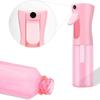 Refillable Skin CareShowering Pets Black 200ML Empty Spray Bottles Continuous Spray Bottle for Hair Spray Water Bottle Fine Mist