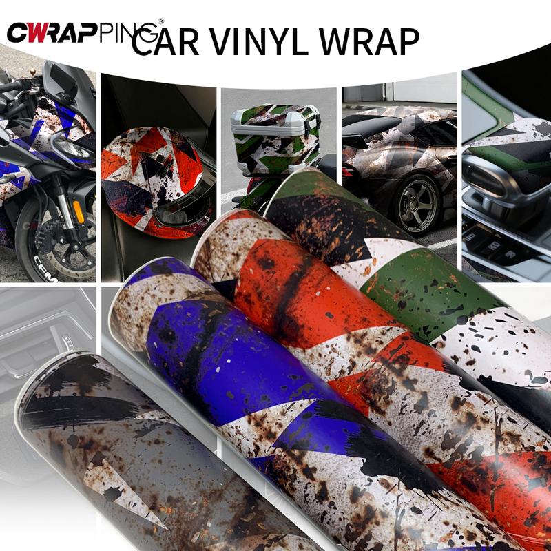 Camo Vinyl Wrap Vinyl Paper for Car Sticker Motorcycles Camouflage Film Vehicle Decoration Supplies Car Tuning Accessories Auto
