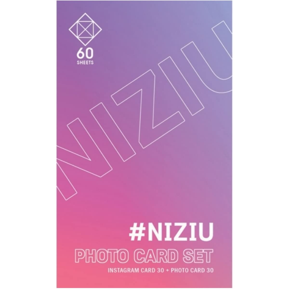 

Photo Card Set Instagram Cards 30 Trading 60-piece [30 + Cards] (NiziU)