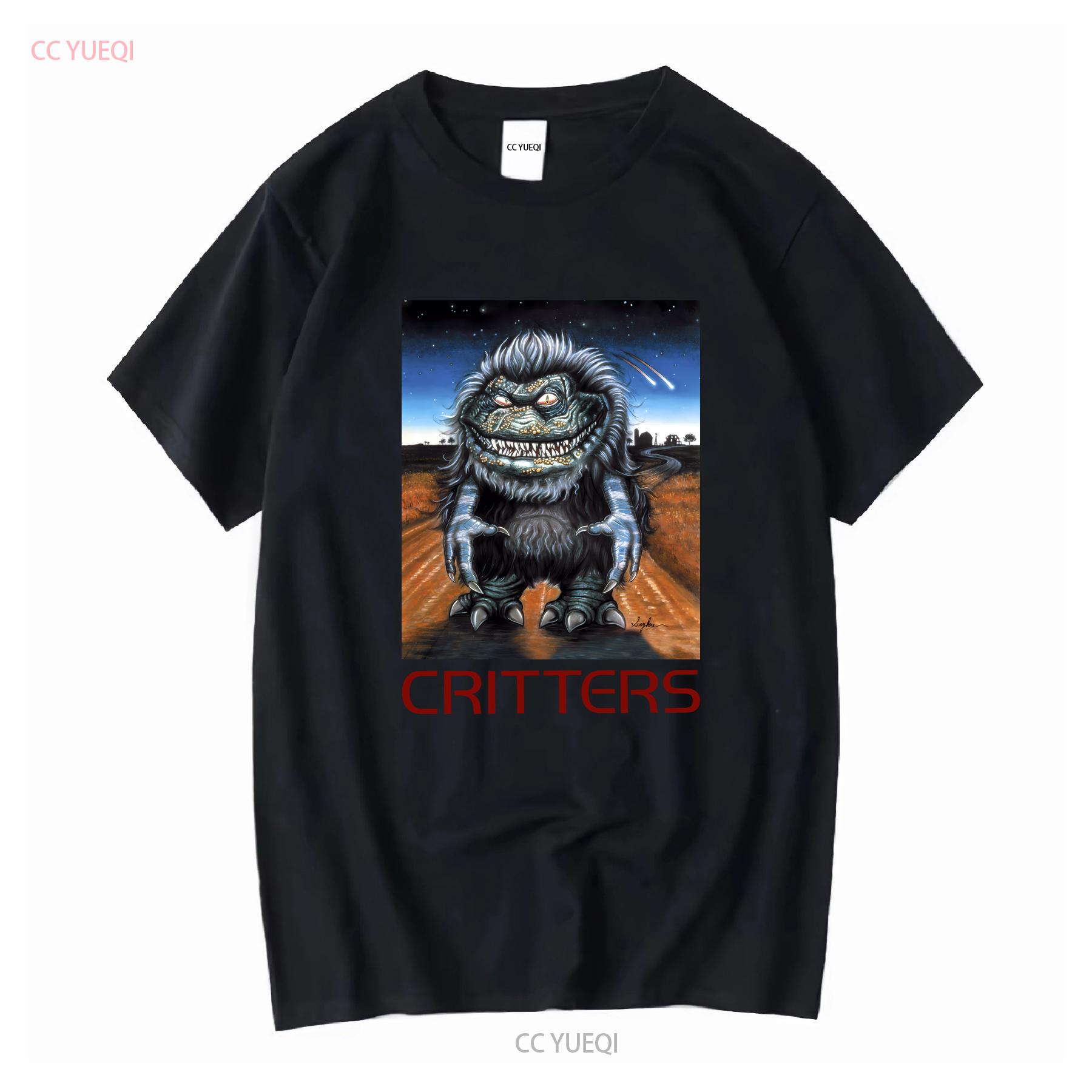 

CRITTERS 1986 VINTAGE ORIGINAL T SHIRT VIDEO PROMOTIONAL ITEM HORROR FILM Goods long or short sleeves vintage Washed Stretched 4XL