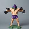 Big muscle tyrant, fitness, muscle, first machine, brave 93 Niu Niu, dumbbells, luminous, doll boxed hand
