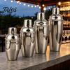 Professional Mixology Tools Stainless Steel Cocktail Shaker Cup, Leak-Proof Martini Mirror Polished Bar Easy Cleaning Mixer for And Milk Tea Shop Leak