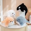 Black Killer Whale Plush Toy Cushion - Ocean Baby Series Children's Gift