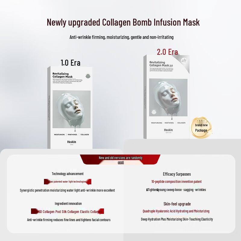 HEXKIN Collagen Anti-Wrinkle & Firming Sheet Mask