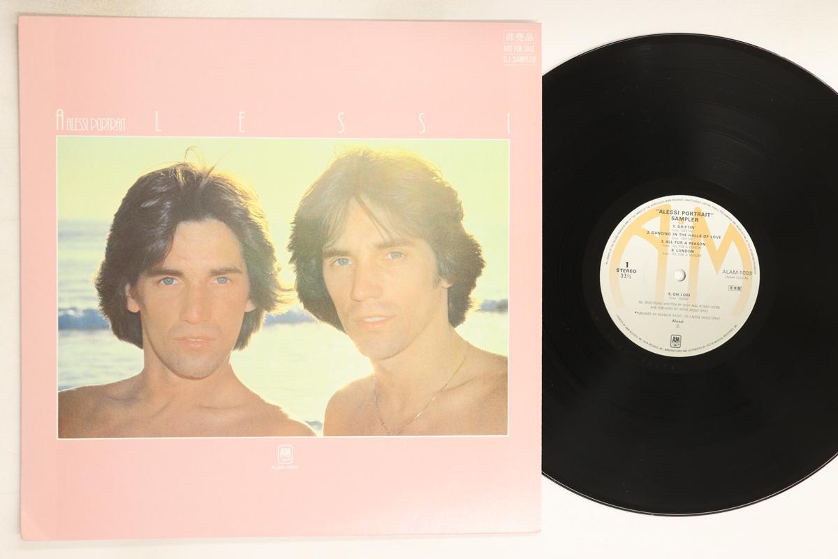 

LP Record ALESSI - Alessi Portrait ALAM1003 A&M 1978 Japan Rock Used
