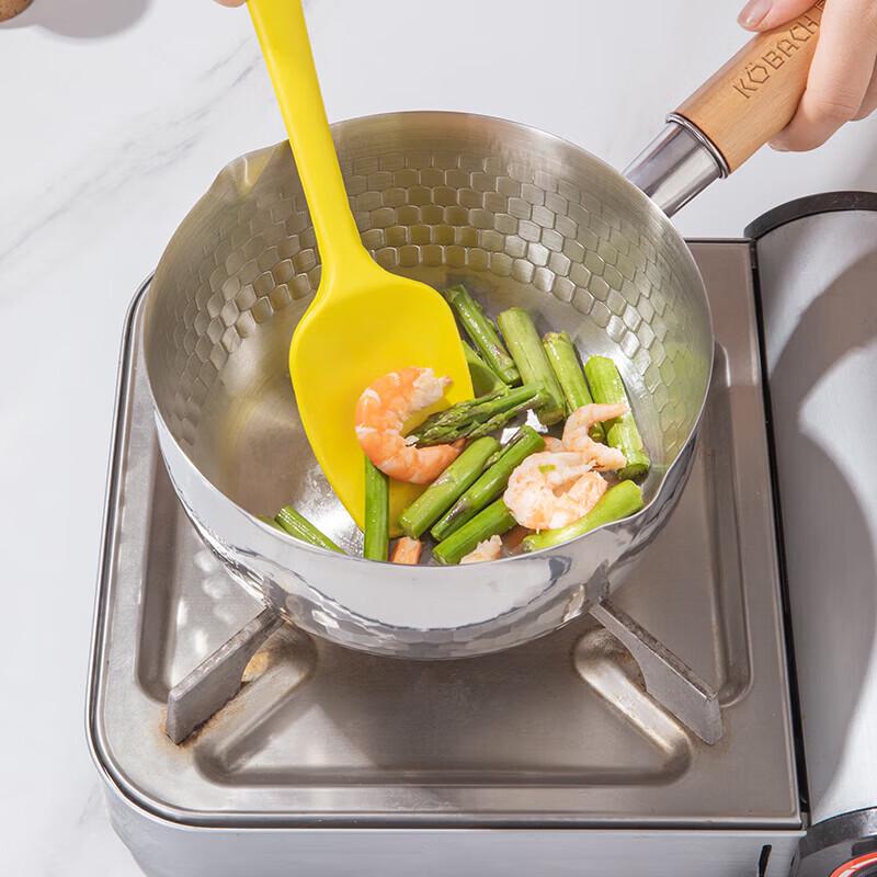 KOBACH 18cm 304 Stainless Steel Non-stick Yukihira Pot