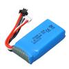 7.4V 850mAh Lithium Battery with SM Black Plug Replacement 703048 Lithium Battery for WLtoys V912 V262 V333 V353 BQ202 RC RC Airplane