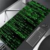 1 peça Pad de Computador Tela Verde Código Matrix com Estampa Vibrante, Mouse Pads para Mesa 014