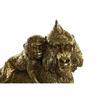 Figurine décorative - FZ-93397 - Doré - Résine colonial - 21x8,5x18,5 cm - Intérieur