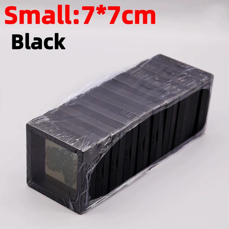 

1-20pcs Floating Display Box with Base, Transparent Film Display Box Challenge Coins Specimens Jewelry Display Storage Wholesale (as the picture,1pcs)