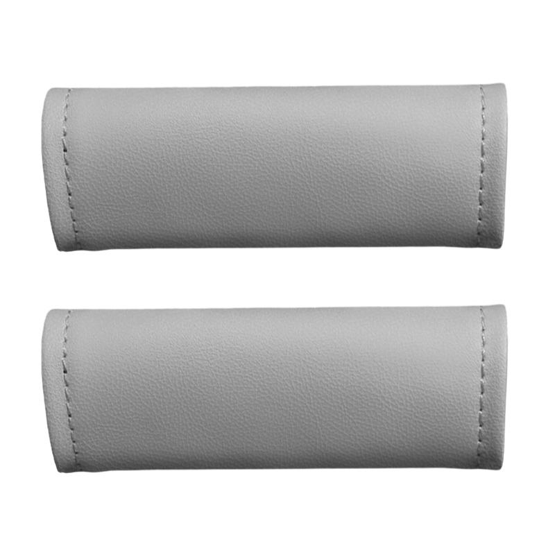 

Защитный чехол для внутренней дверной ручки, защитный чехол для дверной ручки, кожаная обивка подлокотника автомобиля, защитный чехол для верхней ручки серый