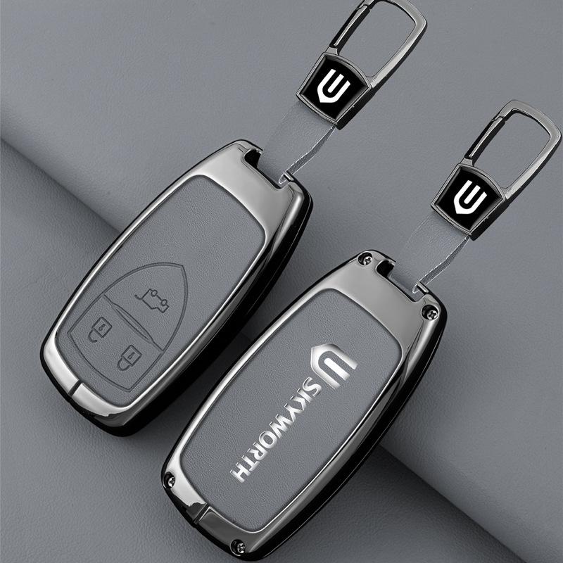 Skyworth EV6 (2021) Husă inteligentă pentru cheie auto cu carcasă pentru telecomandă și cataramă