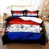 3D Print Bed Sheet Sets Netherlands Flag Bedding Set Single Twin Full Queen King Size Bed Set Adult Kid Bedroom Duvetcover Sets
