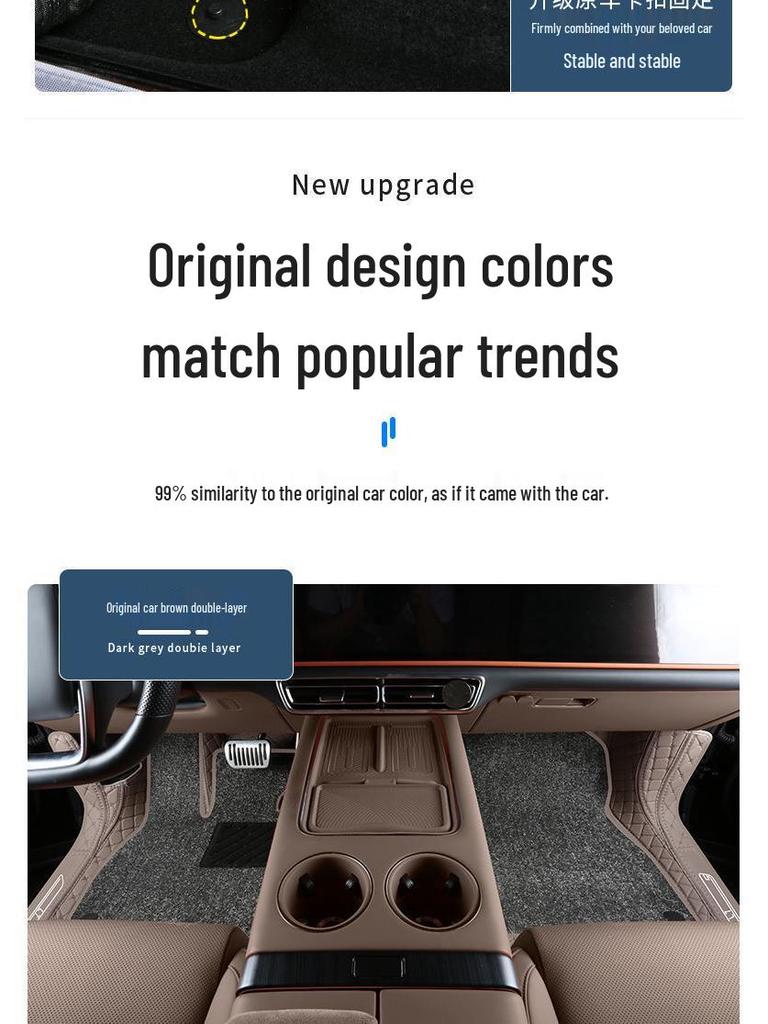 Li Auto L7 Floor Mats: Custom Fit Car Accessories for Interior Decoration